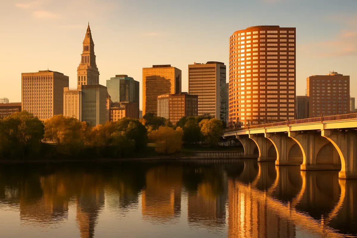 Hartford, CT cityscape