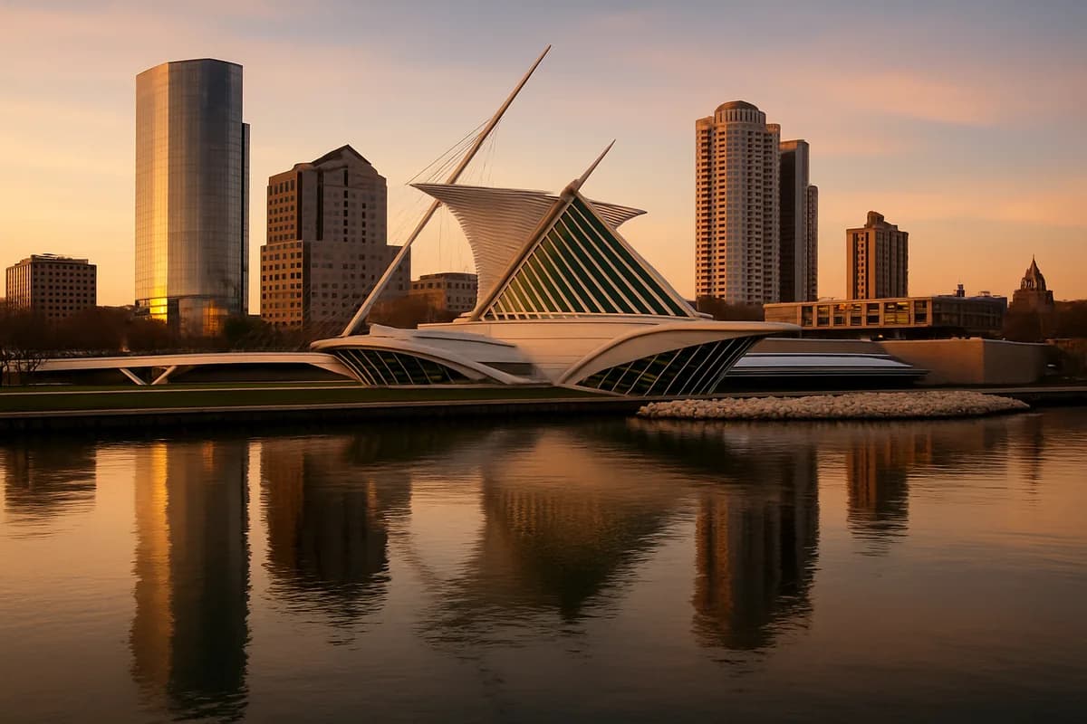 Milwaukee, WI cityscape