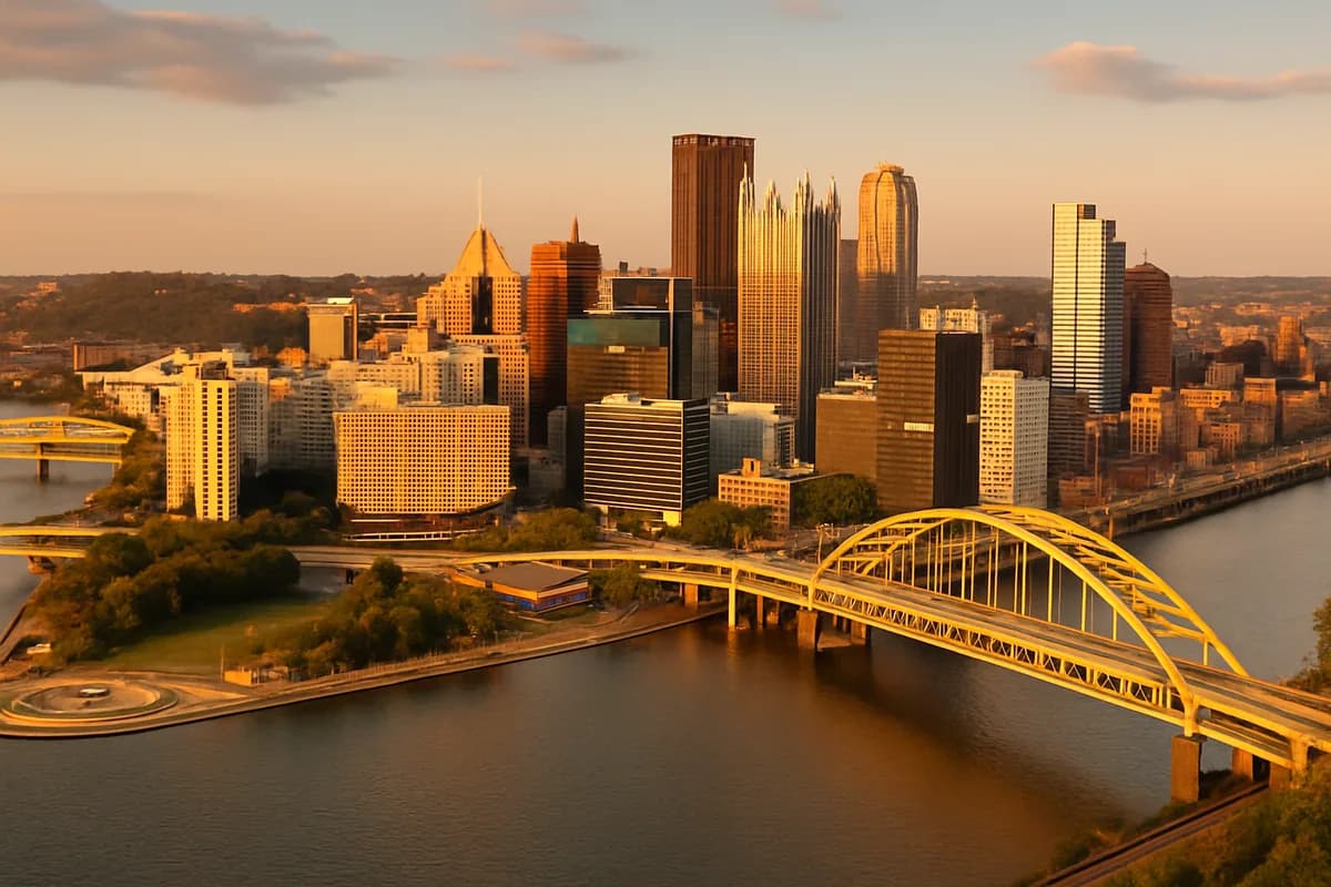 Pittsburgh, PA cityscape