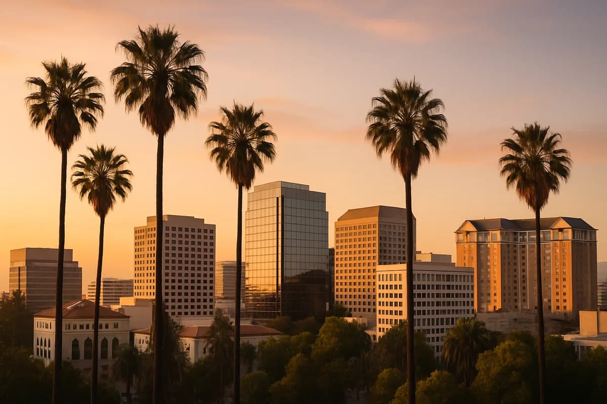 San Jose, CA cityscape