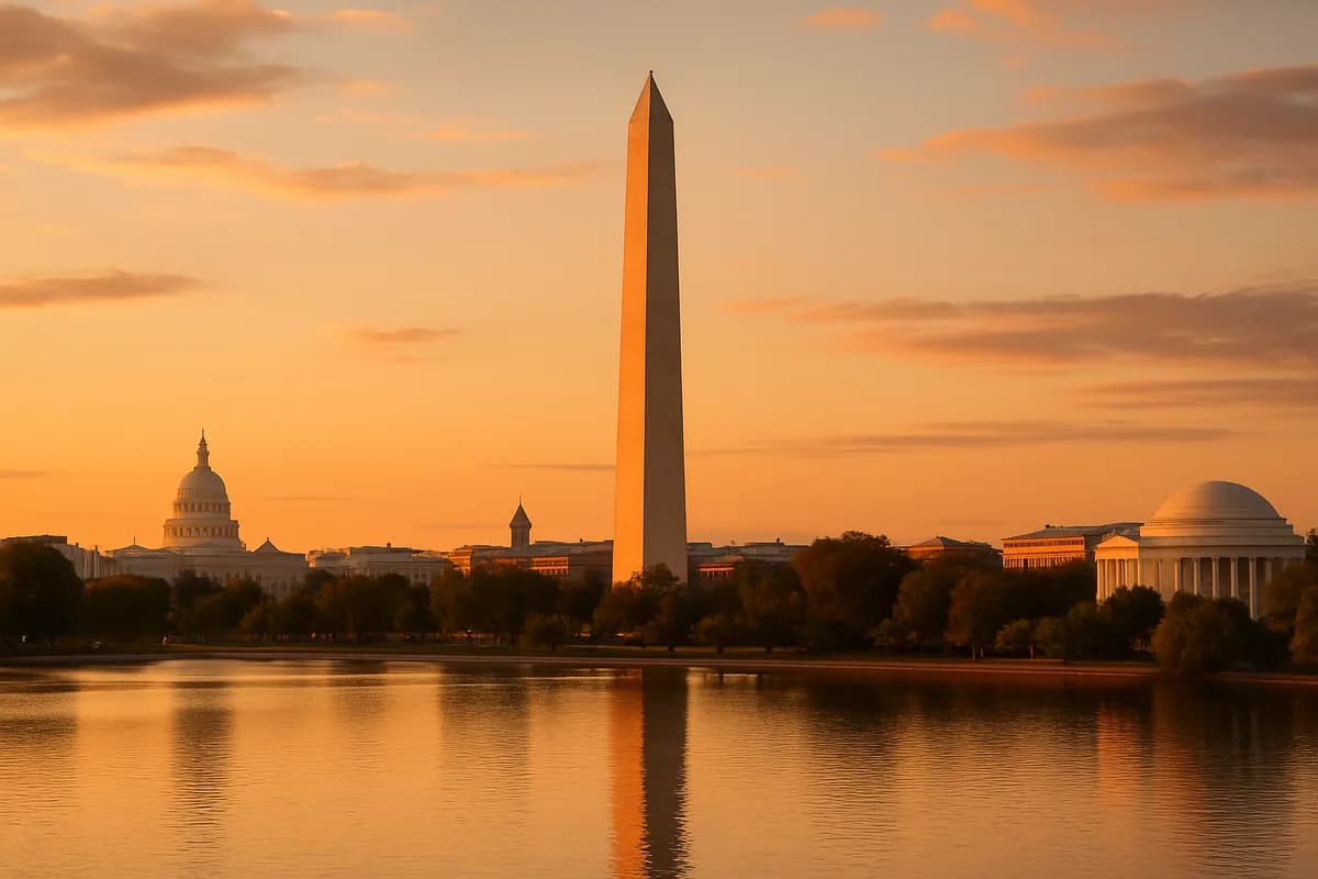Washington DC, DC cityscape