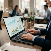 Marketing tools and audits icon